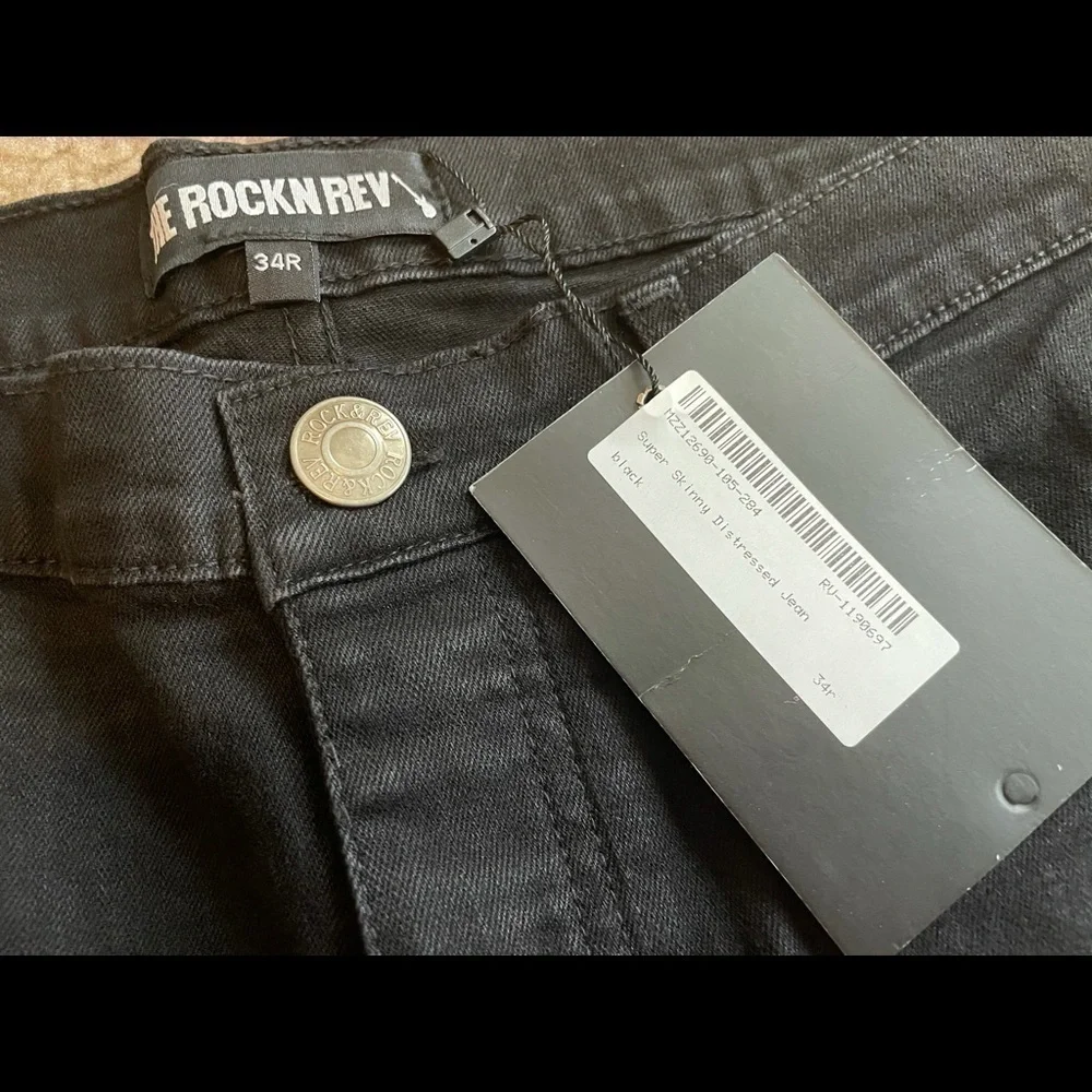 THE rockn rev jeans black